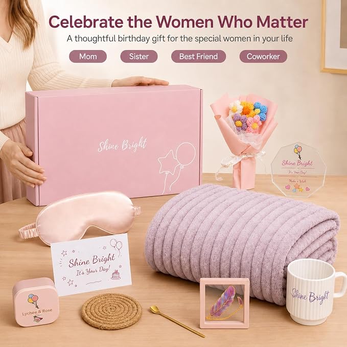 Birthday Gifts for Women, 10-Piece Set - Image 8