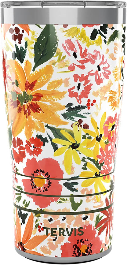 Tervis Traveler Sara Berrenson Retro Floral Triple Walled Insulated Tumbler by TervisTumblerCompany