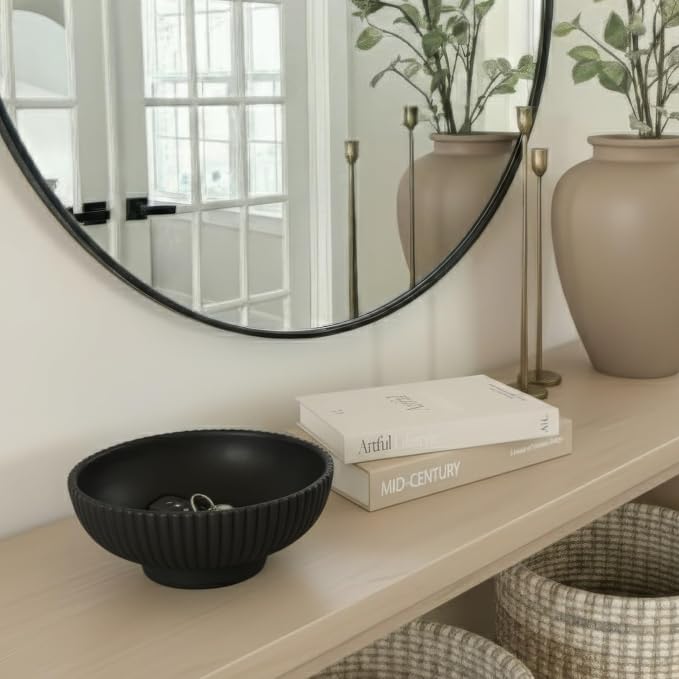 Decorative Concrete Fruit Bowl For Kitchen Counter Or Table Decor – Premium - Image 3