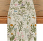 Artoid Mode Wood Wild Flowers Floral Spring Table Runner, Seasonal Summer by ArtoidMode