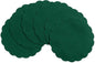 Disposable Green Paper Coasters for Drinks, 3.5 Inch Round Coasters for Christmas, Bar, Cocktail, Beverage, Wine Or Event, 500 Pack Bulk