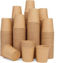 Vumdua 300 Pcs 6 oz Kraft Paper Cups by Vumdua