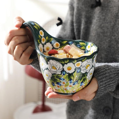 ALMA 16oz Soup Bowl with Handle Microwave Safe, Soup Bowl - Image 3