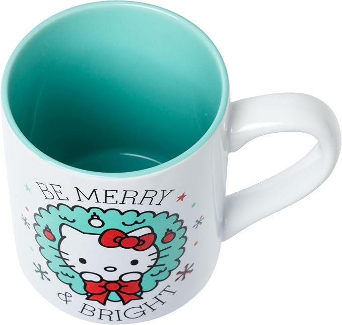 Silver Buffalo Sanrio Hello Kitty Christmas, 2 Pack Ceramic Mug Set, 14oz | - Image 7