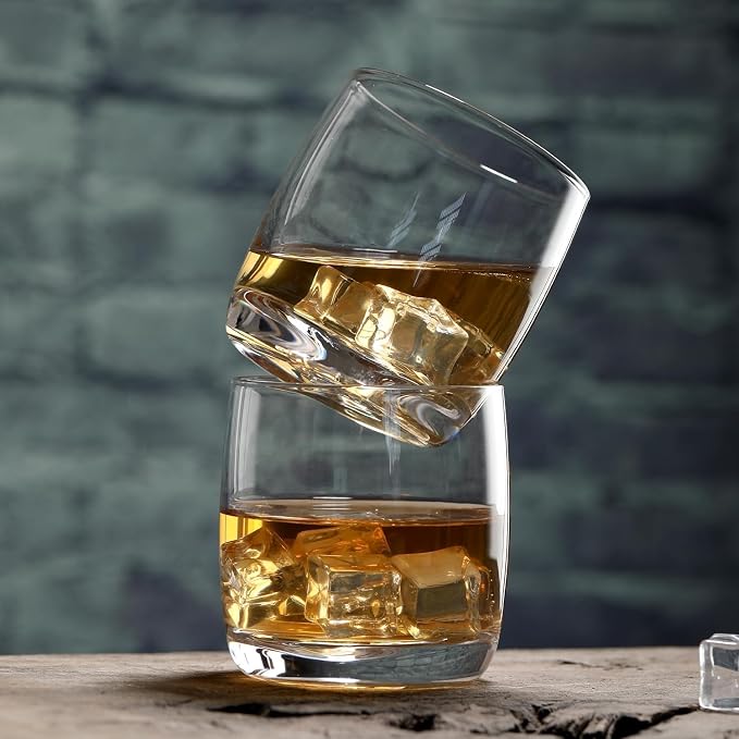 Whiskey Glasses Set of 6, Premium Crystal Bourbon Glass, 12.5 oz Drinking - Image 3
