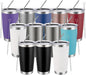 MEWAY 20oz Tumbler 12 Pack Double Wall Vacuum Insulated Travel Mug Bulk by MEWAY