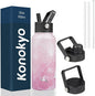 Konokyo 32 oz Insulated Stainless Steel Water Bottle by Konokyo