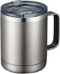 MEWAY 12oz Coffee Mug With Handle and Sliding Lid, Stainless Steel Travel by MEWAY
