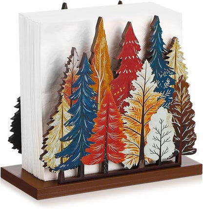Autumn Forest Napkin Holder for Tables Classical Autumn Forest Napkin Holder - Image 6