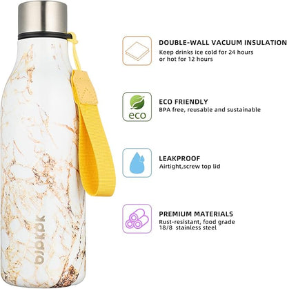 BJPKPK 18oz Insulated Water Bottle, Stainless Steel Bottle - Image 2