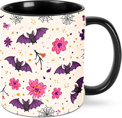 FyLybois Bat Coffee Mug 11 Ounce Mugs Ceramic Tea Cup Drinking Water Cups | by FyLybois