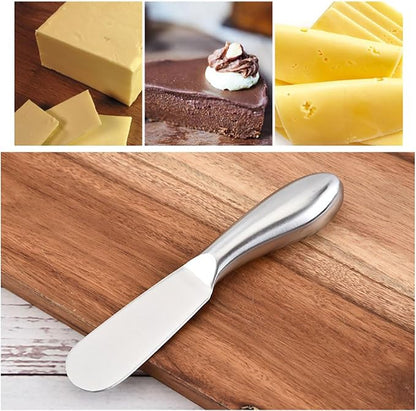 VAKTOK Butter Knife/Durable Stainless Steel Cheese Butter Spreader - Image 4