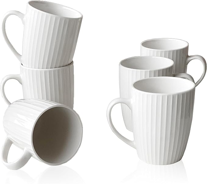11 Ounce Porcelain Mugs, Hot Cocoa by MIWARE