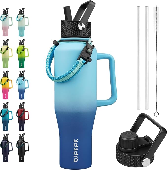 BJPKPK 40oz Insulated Water Bottle by BJPKPK