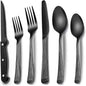 EWFEN 24-Piece Black Silverware Set by EWFEN