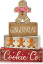 Moucuny 4 Pcs Christmas Table Decor Gingerbread Man Decoration Christmas by Moucuny