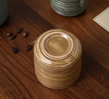 Japanese retro ceramic teacups, coffee cups, and water cups, suitable - Image 3