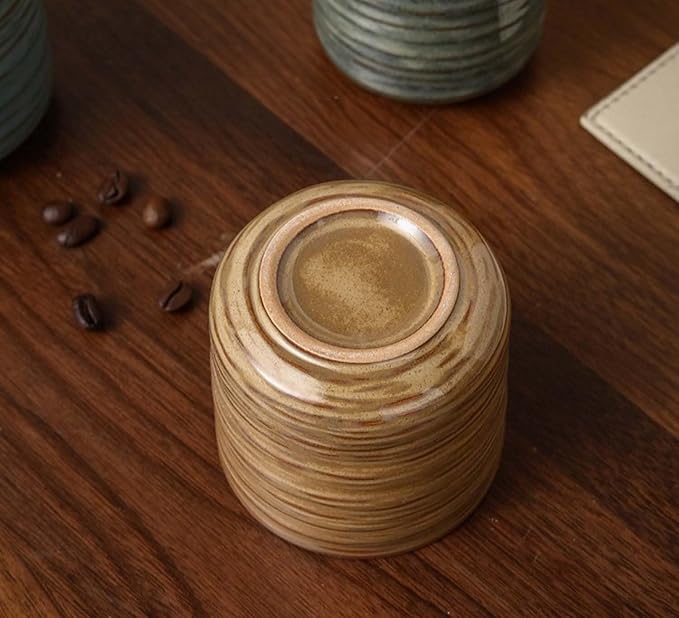 Japanese retro ceramic teacups, coffee cups, and water cups, suitable - Image 3