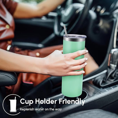 Volhoply 4 Pack Skinny Tumblers - Image 4