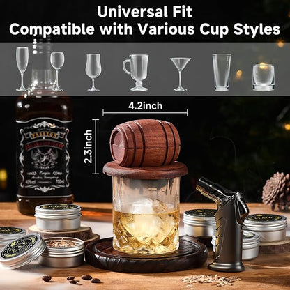 Whiskey Smoker Kit with Torch - Image 6