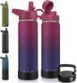 CIVAGO 22 oz Insulated Stainless Steel Water Bottle by CIVAGO