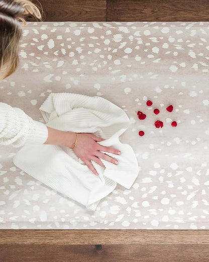 House of Noa Nama Standing Mat – Anti-Fatigue Cushioned Kitchen Mats for Floor | Ergonomic Bounce-Back Foam Kitchen Mats | Anti-Fatigue Mats for Kitchen & Standing | Fawn Brown | 22" x 54"