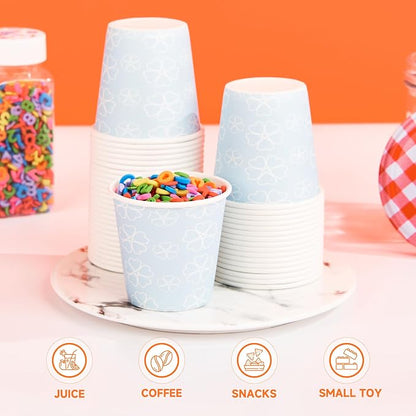 METAPRINT 600 Pack 3 oz Bathroom Cups, Disposable Paper Cups - Image 8