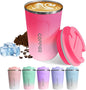 SPLMIFA Travel Coffee Mugs Leak-Proof, Reusable Coffee Cups by SPLMIFA