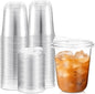 Baderke 50 Pcs Round Bottom Plastic Cups by Baderke