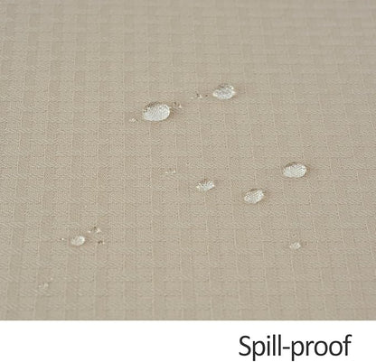 maxmill Jacquard Tablecloth Stain Resistant Waterproof Wrinkle Resistant Spillproof Washable Soft Weaved Texture Table Cloth for Dining Room, Indoor Outdoor Use, Rectangle 60 x 140 Inch, Natural