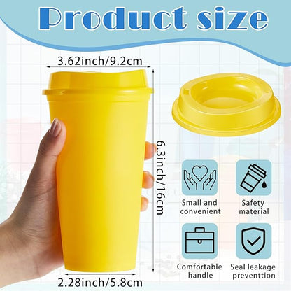 FillTouch 24 Pcs 16 oz Reusable Coffee Cups - Image 2