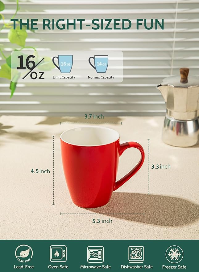 Sweese Porcelain Coffee Mugs - Image 2