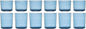 Oneida Drinkware, Stackables Blue Drinkware, 8.5 Oz & 14 Oz Capacity, Glass by Oneida
