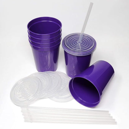 Rolling Sands 16 Oz. Reusable Plastic Stadium Cups - Image 4