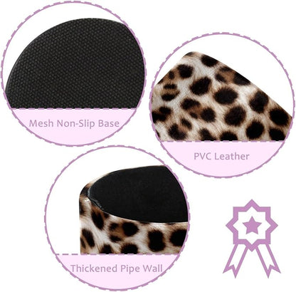 Leopard Print Leather Pen Holder - Image 2