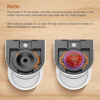 Small Single Serve Coffee Maker, One Cup Coffee Machine - Image 8