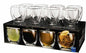 Moderna Artisan Series Double Wall 8 oz Beverage Glasses by Ozeri