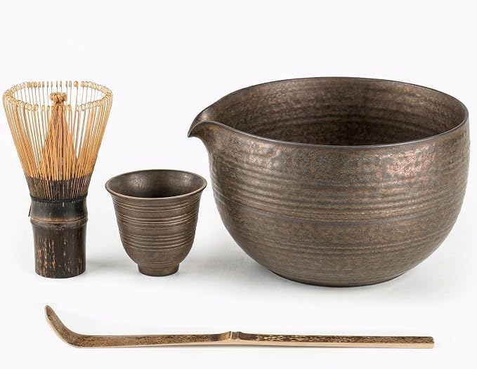 Matcha Set, 4-Piece Matcha Whisk Set by GleeNflux