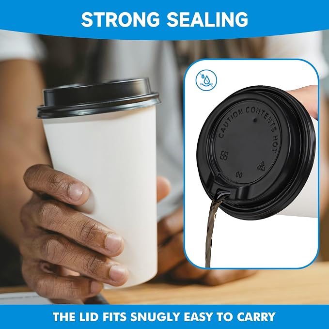 RACETOP Disposable Paper Coffee Cups - Image 6