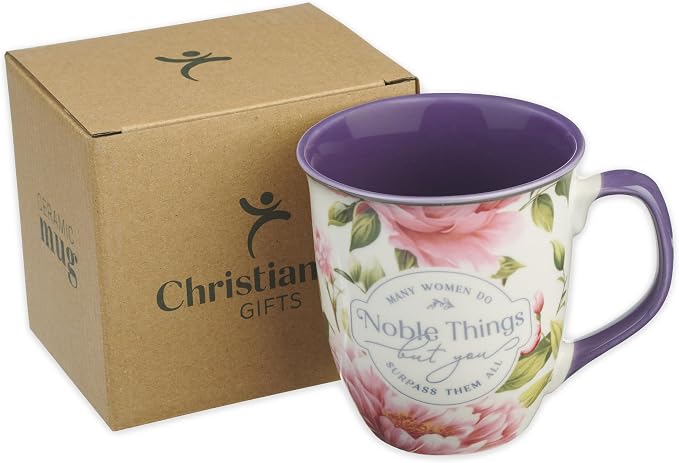 Christian Art Gifts Large Ceramic Inspirational Scripture Coffee & Tea Mug - Image 7