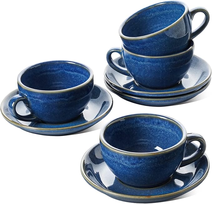 LE TAUCI 8 oz Cappuccino Cups by LETAUCI