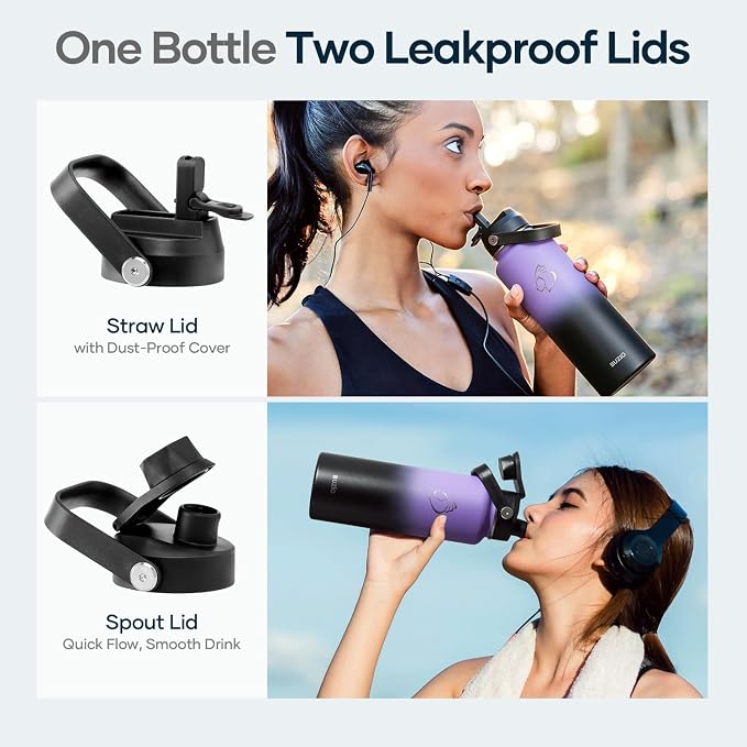BUZIO Triple Wall Vacuum Water Bottle - Image 3