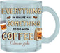 Silver Buffalo Gilmore Girls Coffee Quote, Glass Coffee Mug, 17.5oz | 0.52 by SilverBuffalo