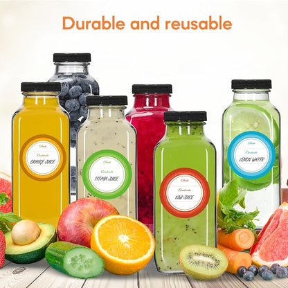 STARSIDE 12oz Glass Juice Bottles - Image 8