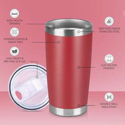20 oz Tumbler Stainless Steel Tumblers Bulk - Image 2