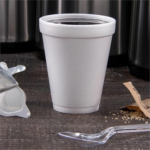 Dart 10J10 Foam Drink Cups, 25 per Bag - Image 3