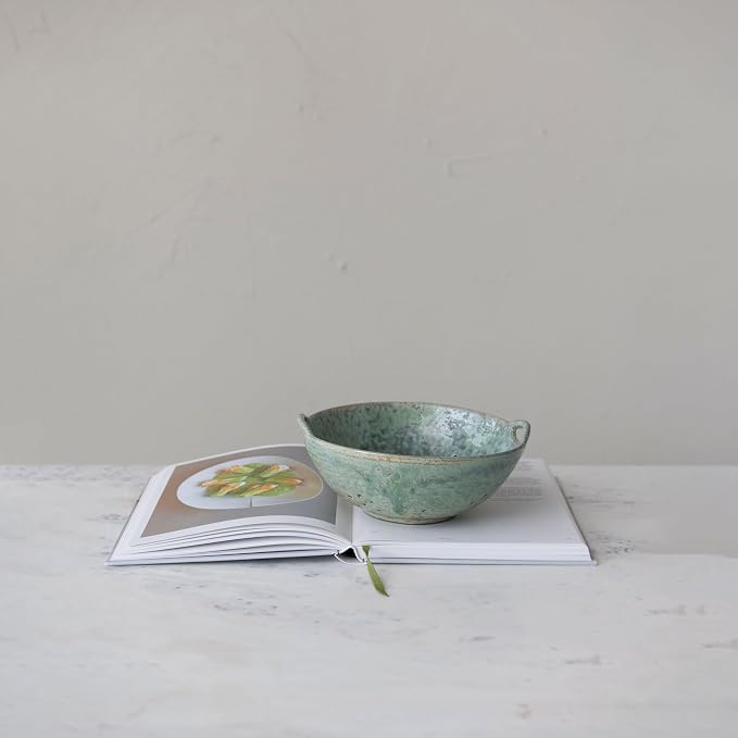 Creative Co-Op Stoneware Berry Bowl - Image 3