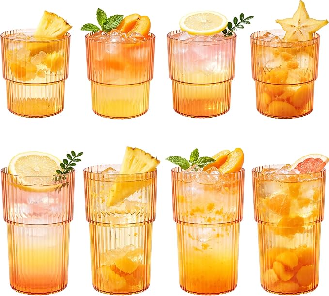 48 Pack Plastic Wine Glasses, 16 Oz Highball Glasses & 12 Oz Cocktail Glasses by Unknown