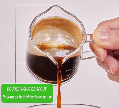 Ackers Espresso cup with Handle, Thickened Bottom and Wall, Double V-Shaped - Image 5