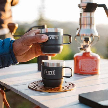 YETI Rambler 6 oz Stackable Mug, Stainless Steel, Vacuum Insulated - Image 8
